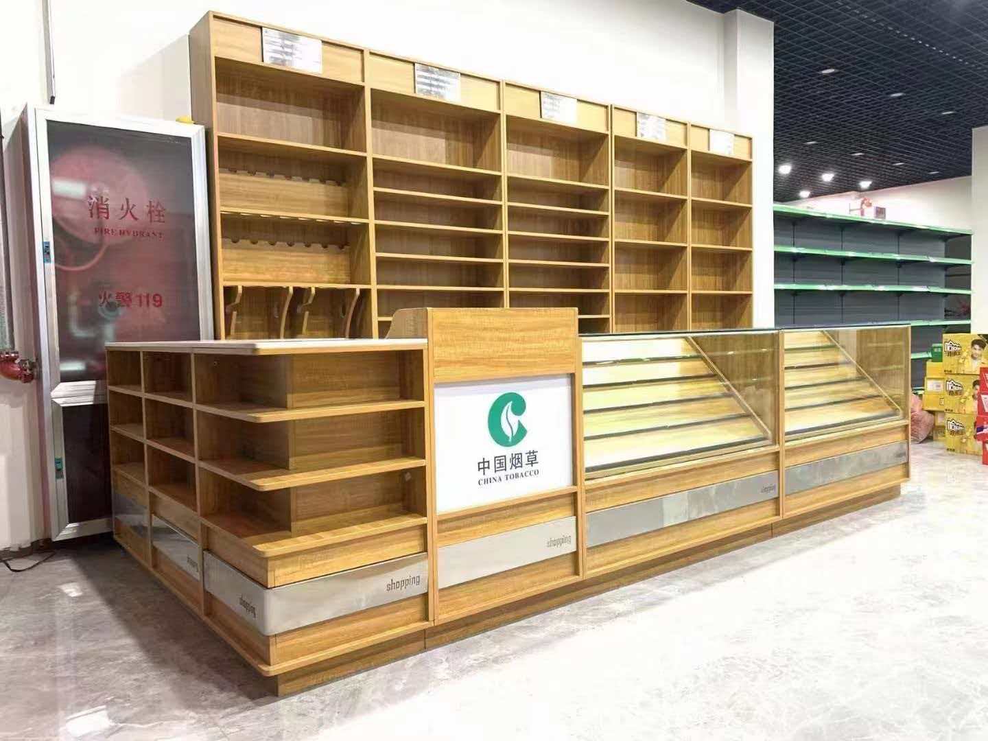 让胡路区烟酒柜果蔬货架 - 推荐